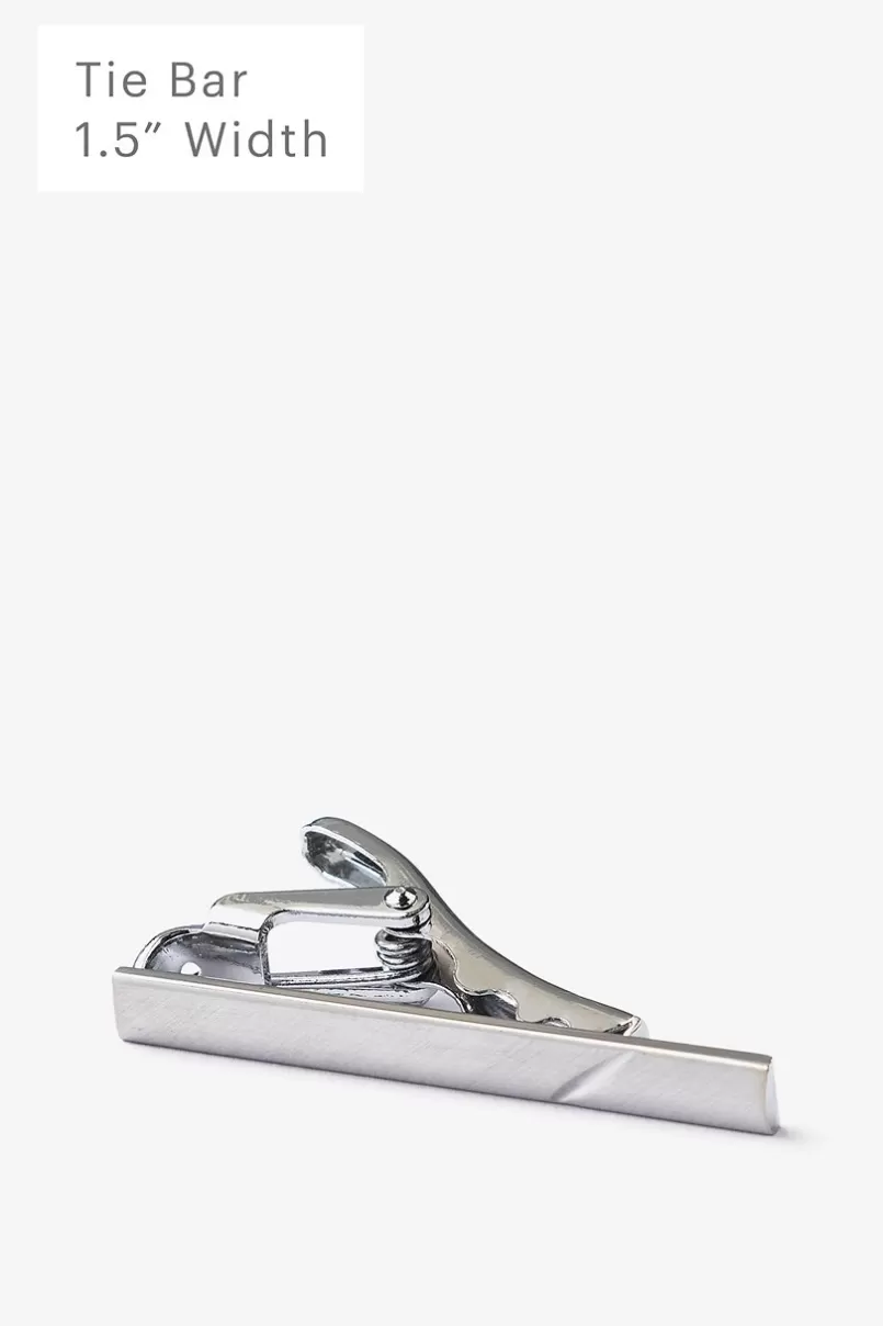 Ties Ichabod Silver Tie Bar Clearance