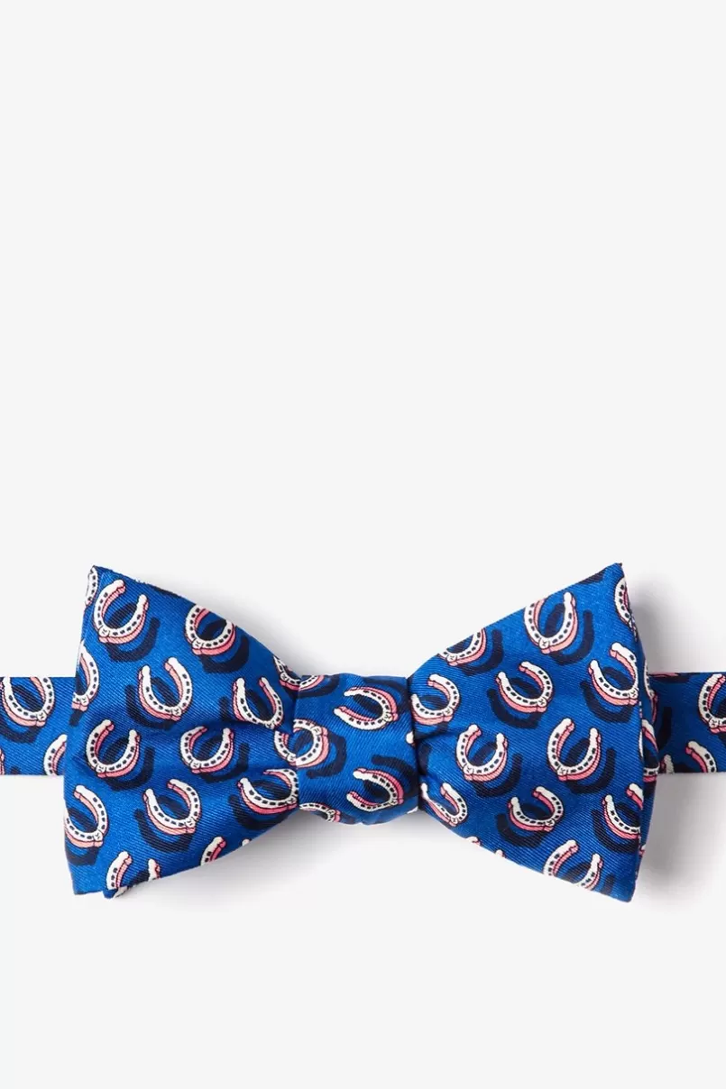 Ties If the Shoe Fits Self-Tie Bow Tie Blue Sale