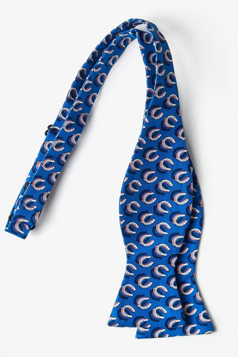 Ties If the Shoe Fits Self-Tie Bow Tie Blue Sale