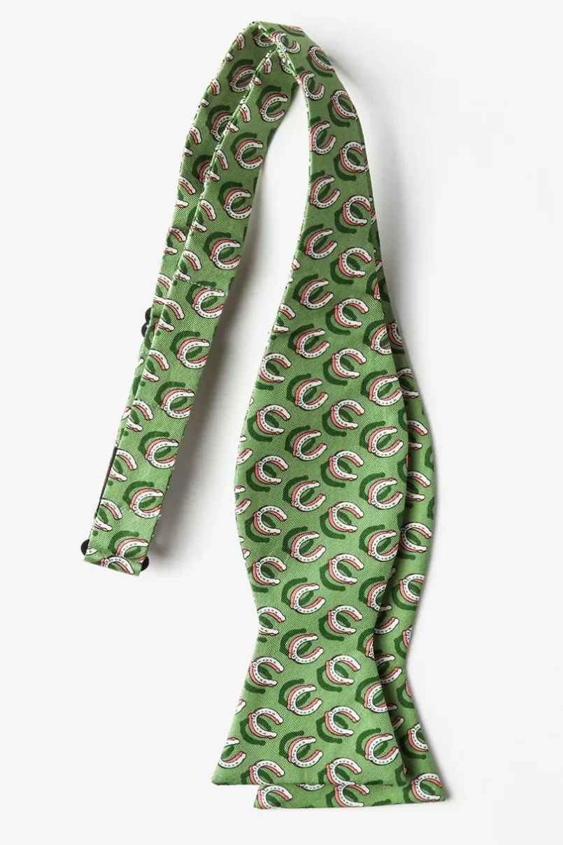 Ties If the Shoe Fits Self-Tie Bow Tie Green Outlet