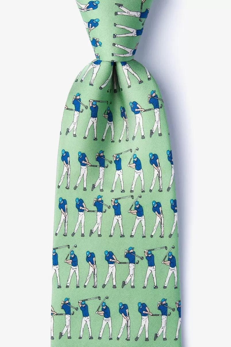 Ties Impeccable Form Green Tie Cheap