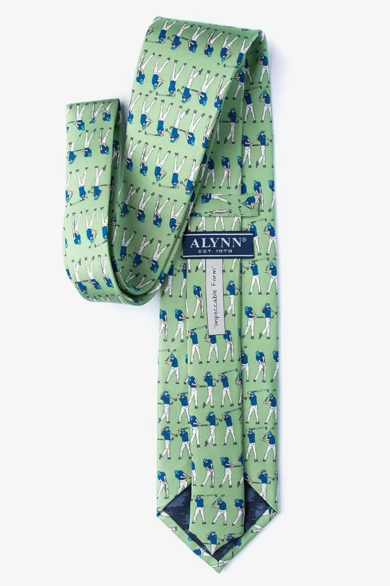 Ties Impeccable Form Green Tie Cheap