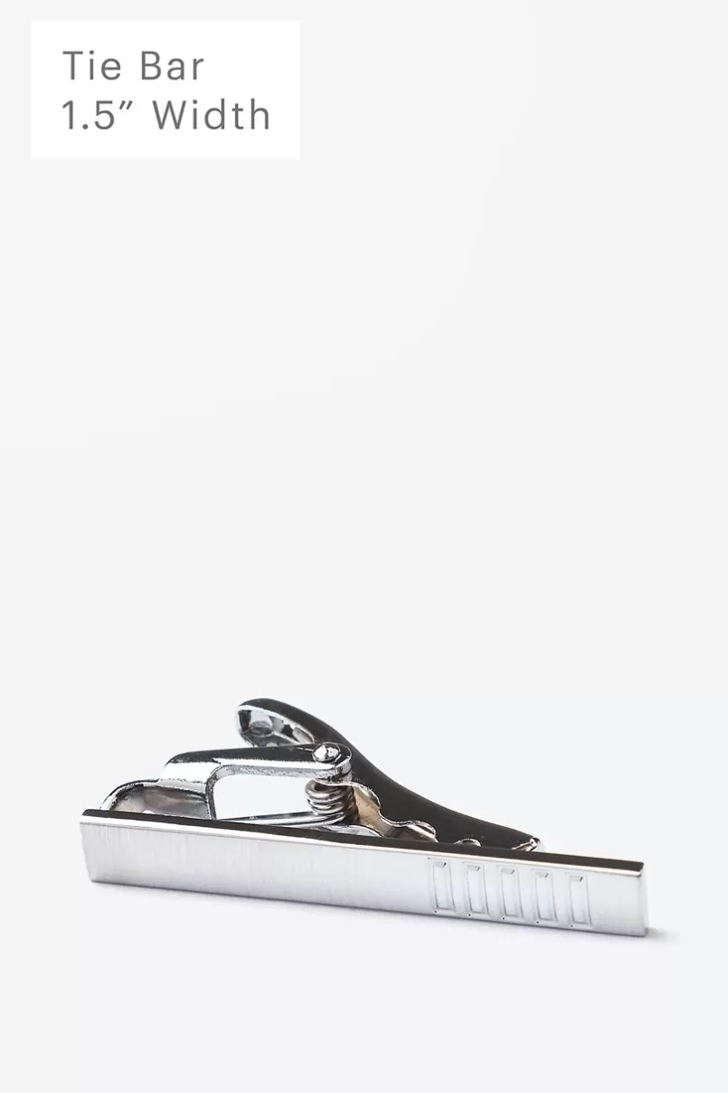 Ties Inigo Silver Tie Bar Hot