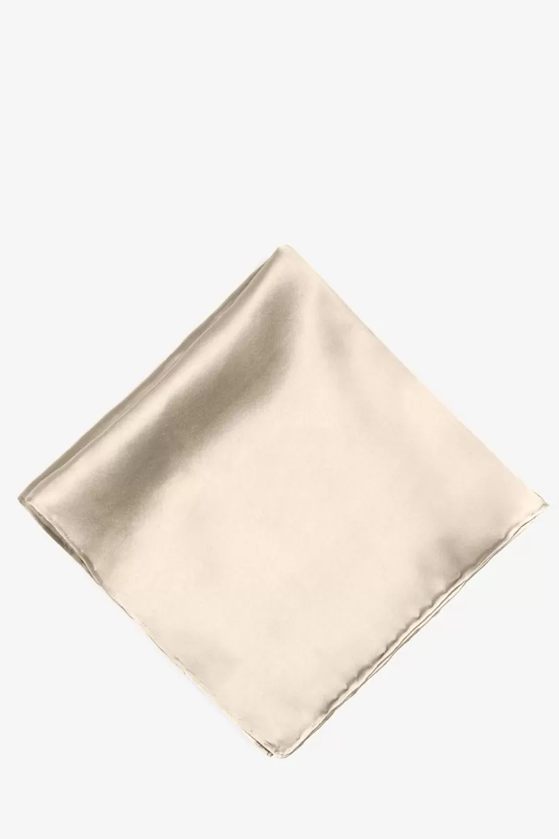 Ties Ivory Cream Pocket Square IvoryCream Best Sale