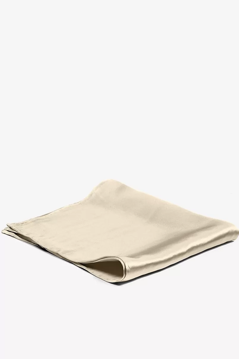Ties Ivory Cream Pocket Square IvoryCream Best Sale