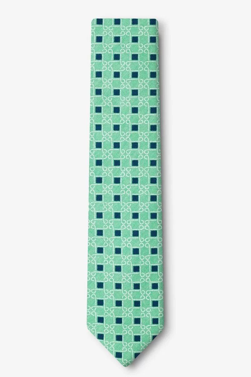 Ties Jamaica Skinny Tie Green Flash Sale