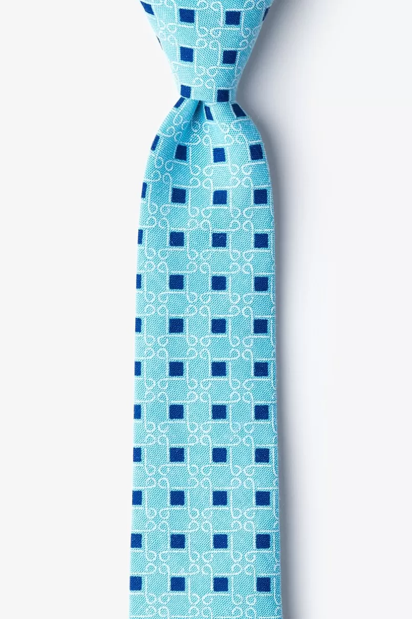Ties Jamaica Skinny Tie Turquoise Online