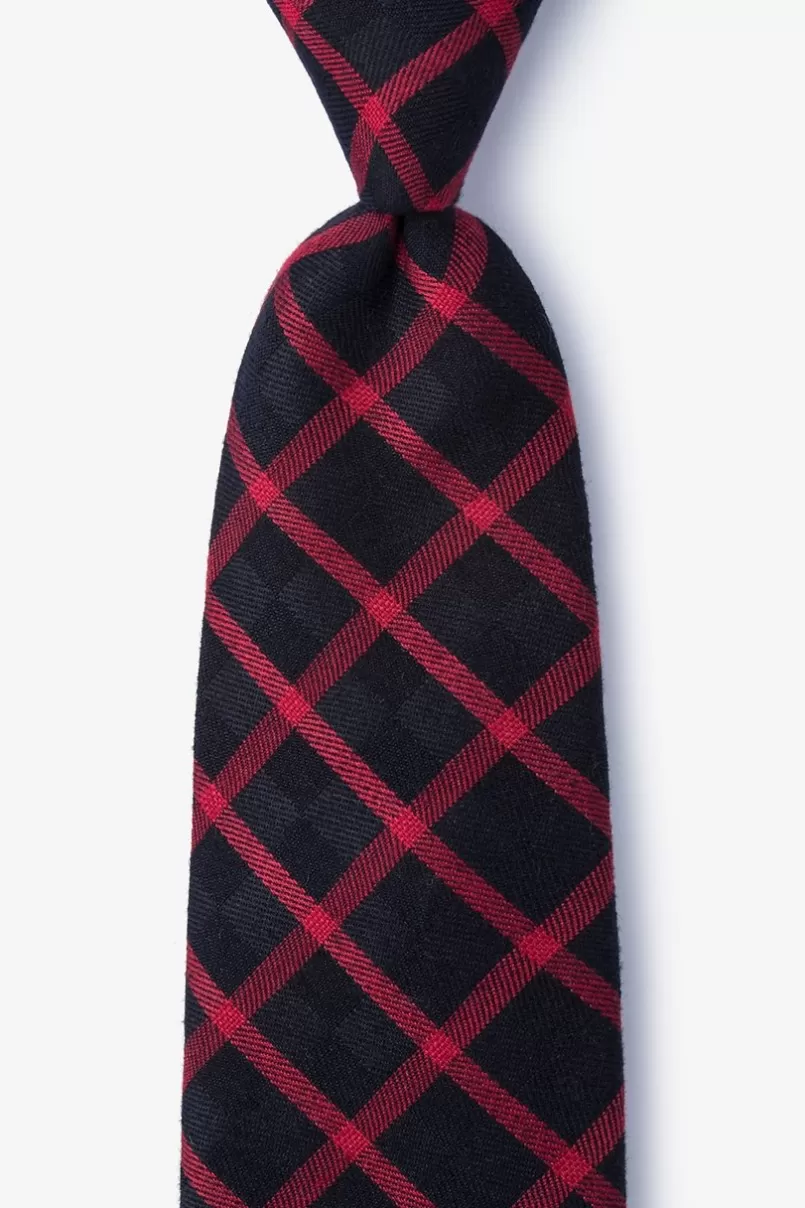 Ties Joaquin Red Extra Long Tie Shop