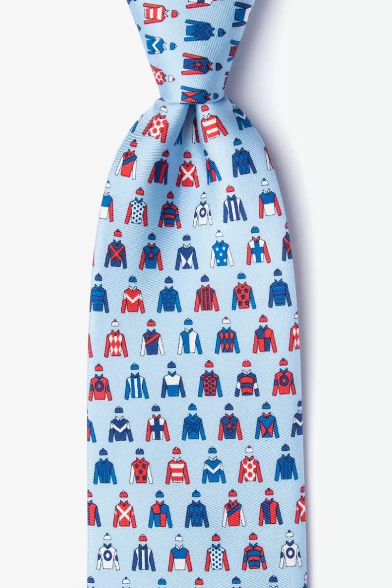 Ties Jockey Chic Light Blue Tie LightBlue Store