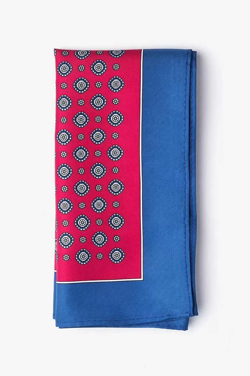 Ties Joe Red Pocket Square Sale