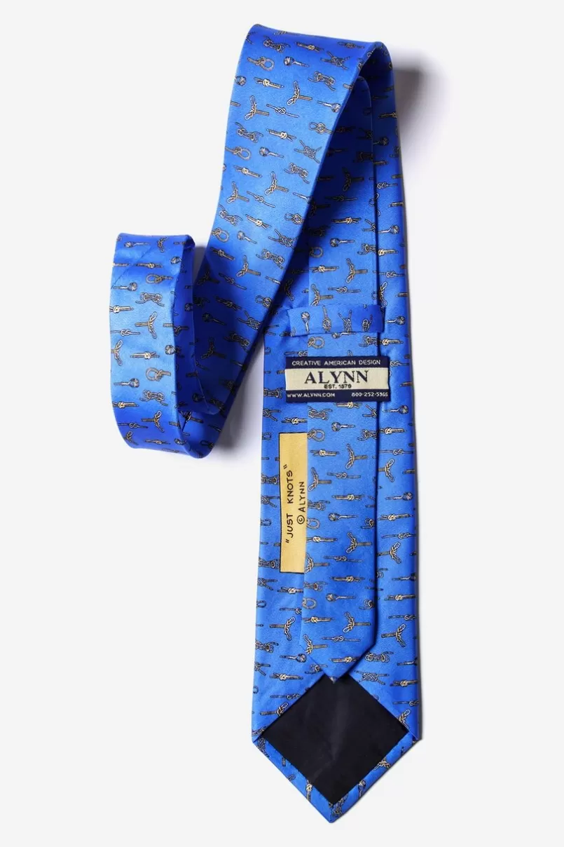 Ties Just Knots Light Blue Tie Hot