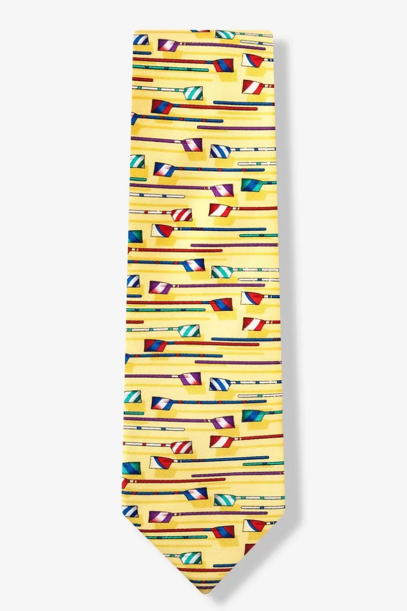 Ties Just Row With It Yellow Tie Store