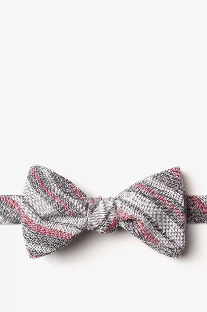 Ties Katy Self-Tie Bow Tie Charcoal Online