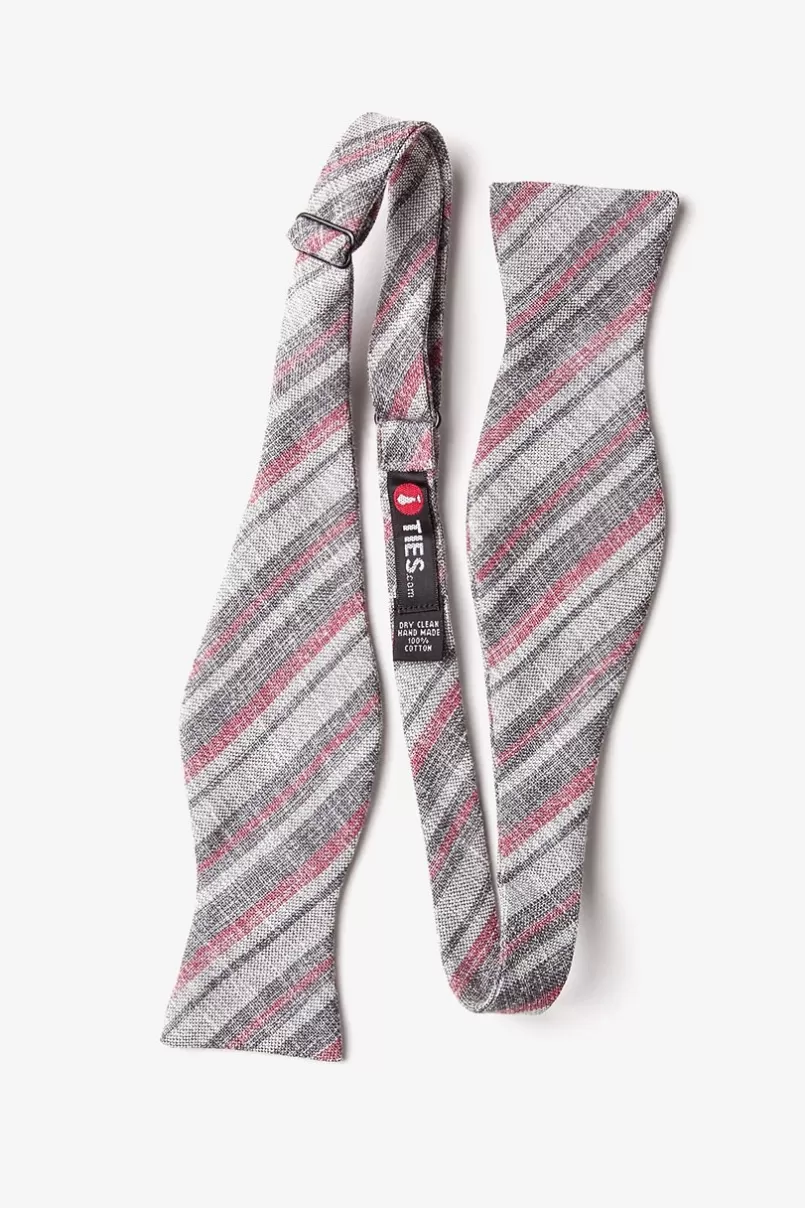 Ties Katy Self-Tie Bow Tie Charcoal Online