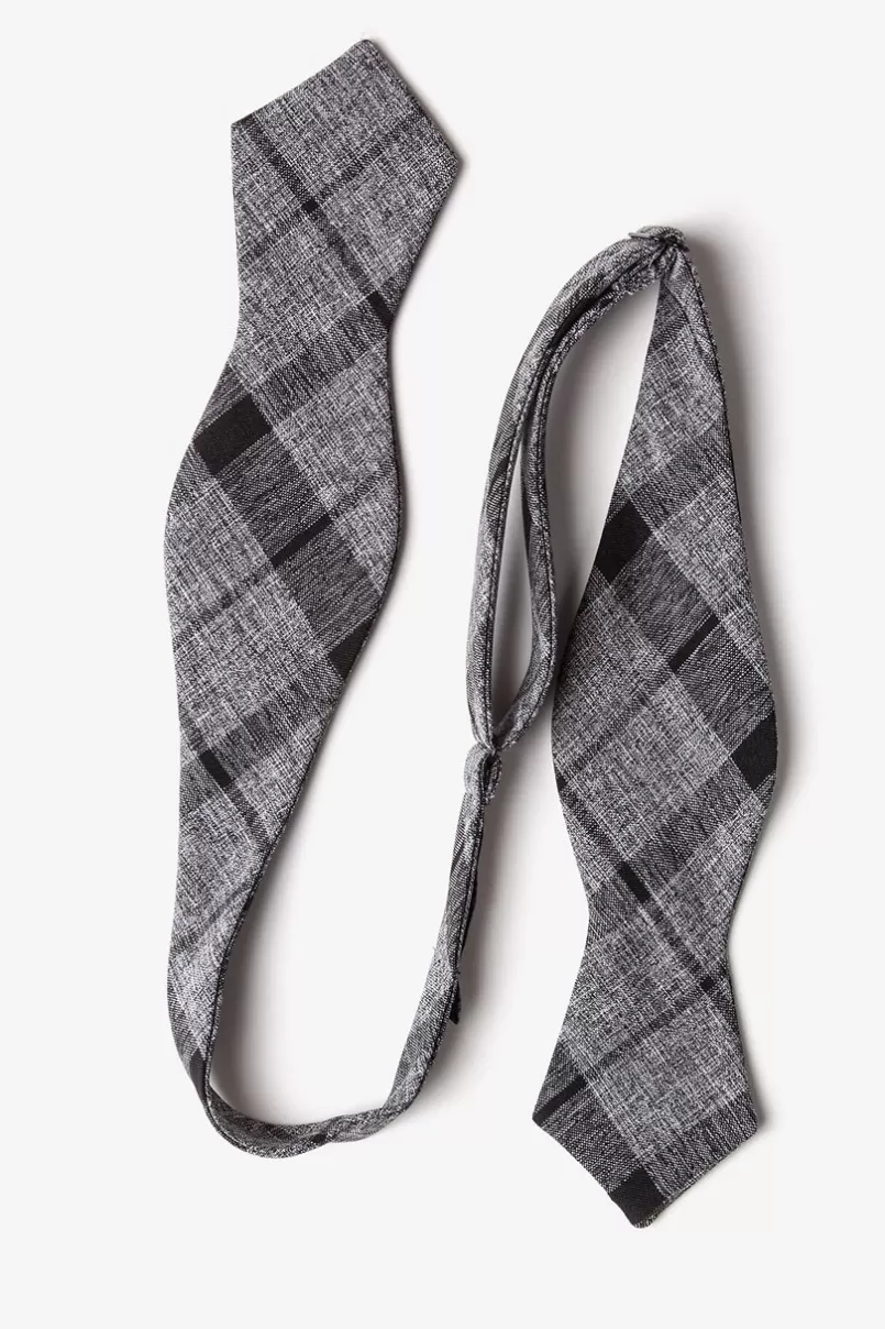 Ties Kirkland Diamond Tip Bow Tie Black Sale