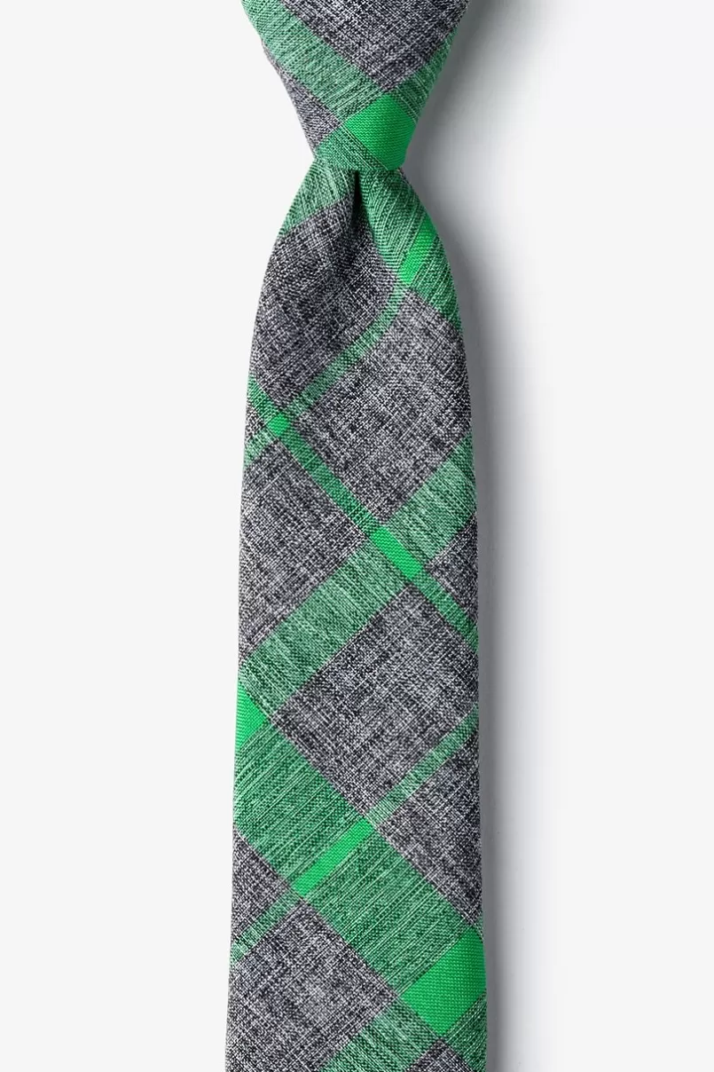 Ties Kirkland Skinny Tie Green Hot