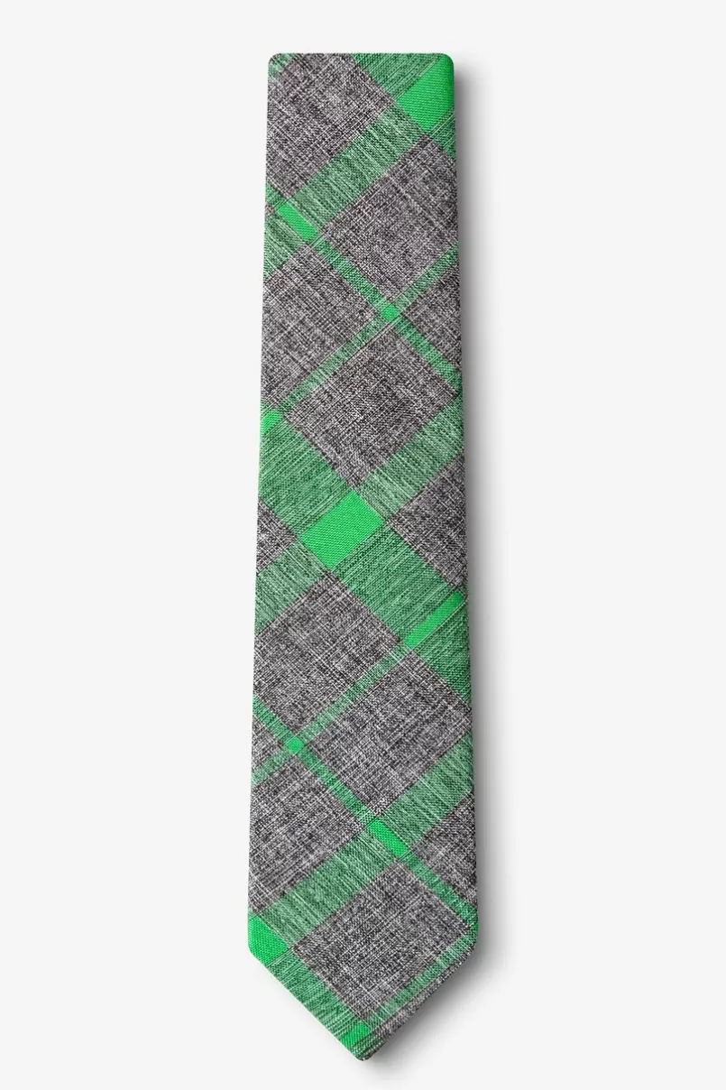 Ties Kirkland Skinny Tie Green Hot