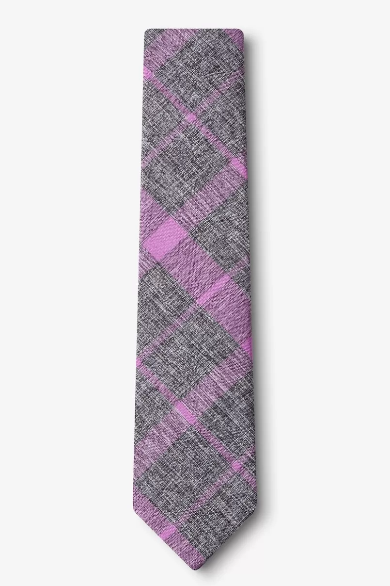 Ties Kirkland Skinny Tie Purple Cheap