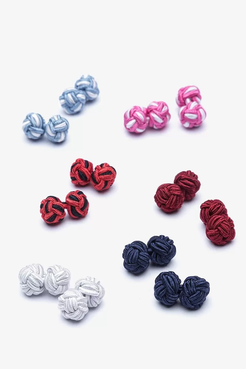 Ties Knot Cufflink Set Multicolor Sale