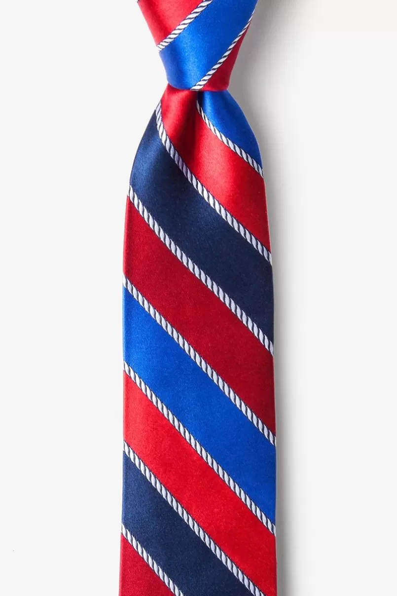 Ties Know the Ropes Skinny Tie Red Fashion