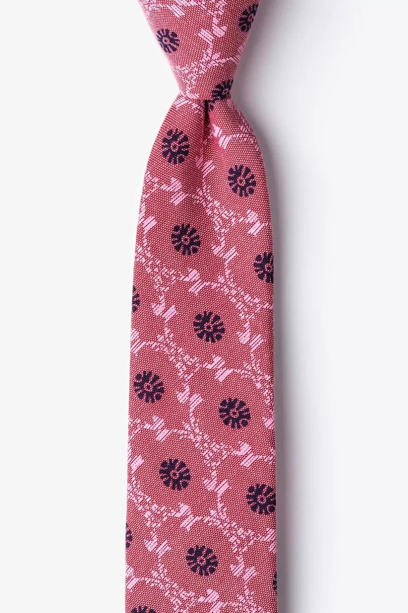 Ties La Grande Red Skinny Tie Online