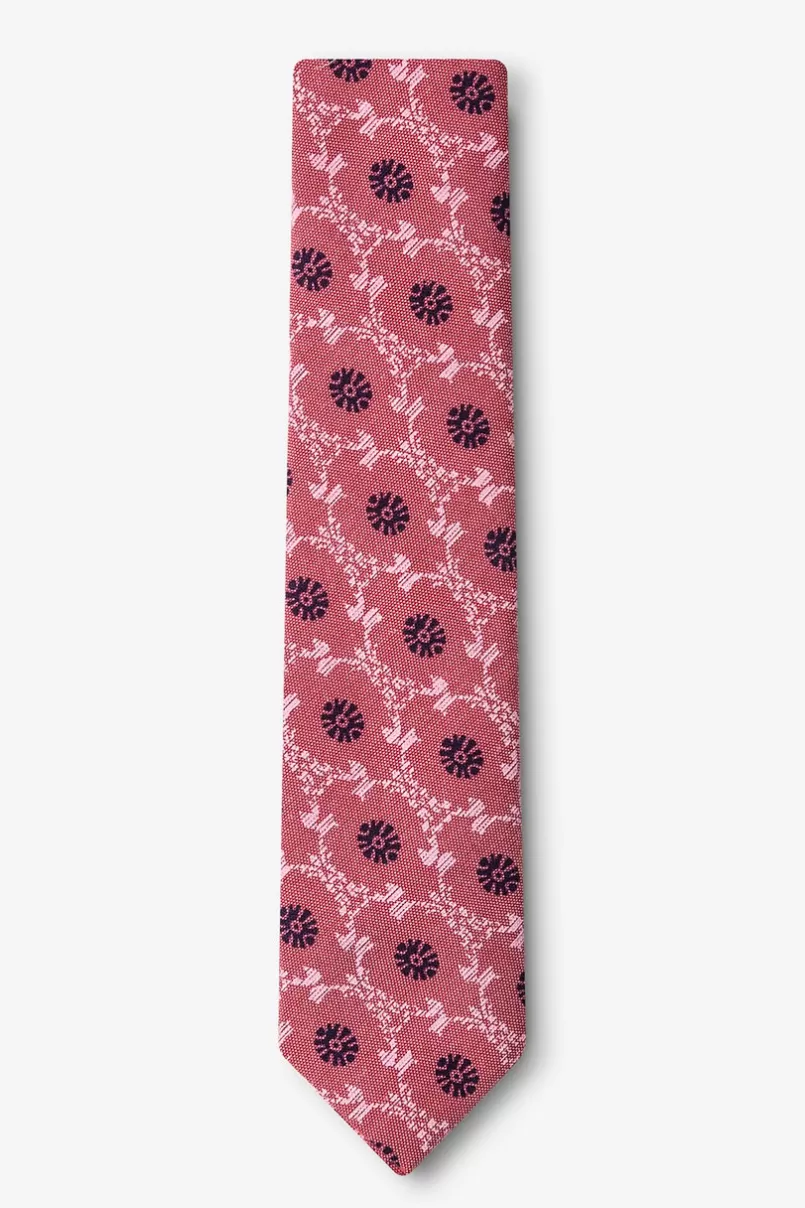 Ties La Grande Red Skinny Tie Online