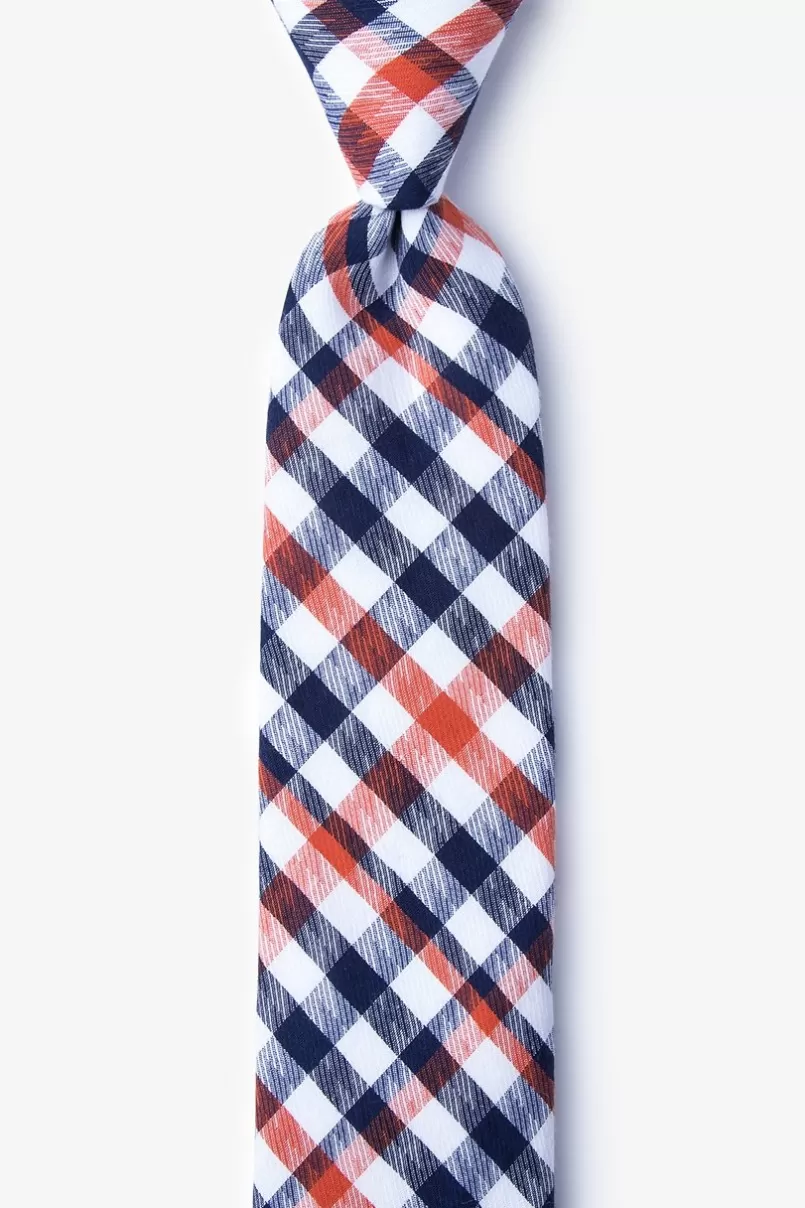 Ties Lance Skinny Tie Orange Online