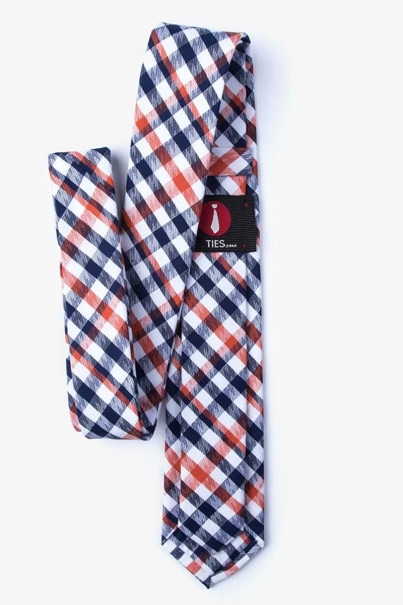 Ties Lance Skinny Tie Orange Online