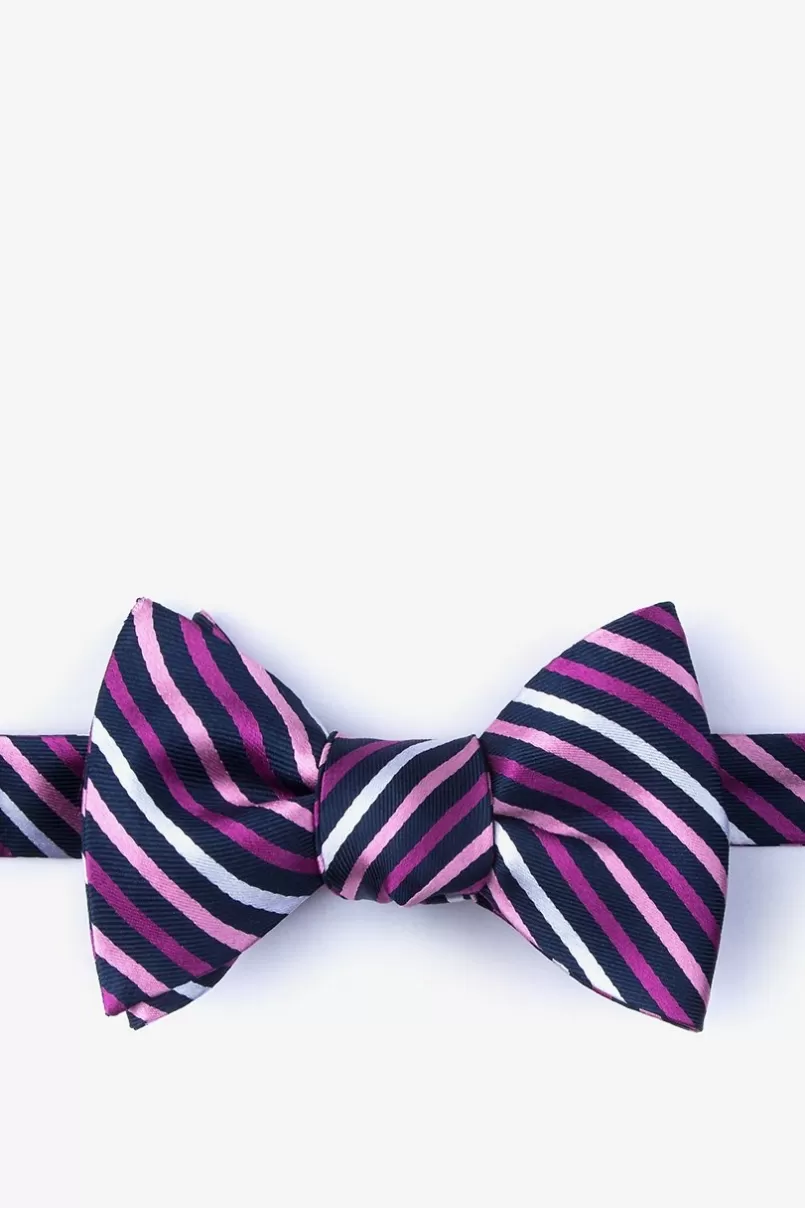 Ties Lee Self-Tie Bow Tie Pink Clearance