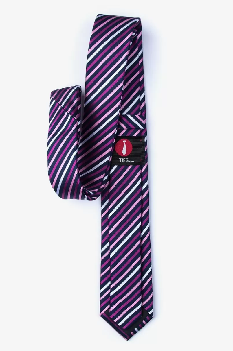 Ties Lee Skinny Tie Pink Online