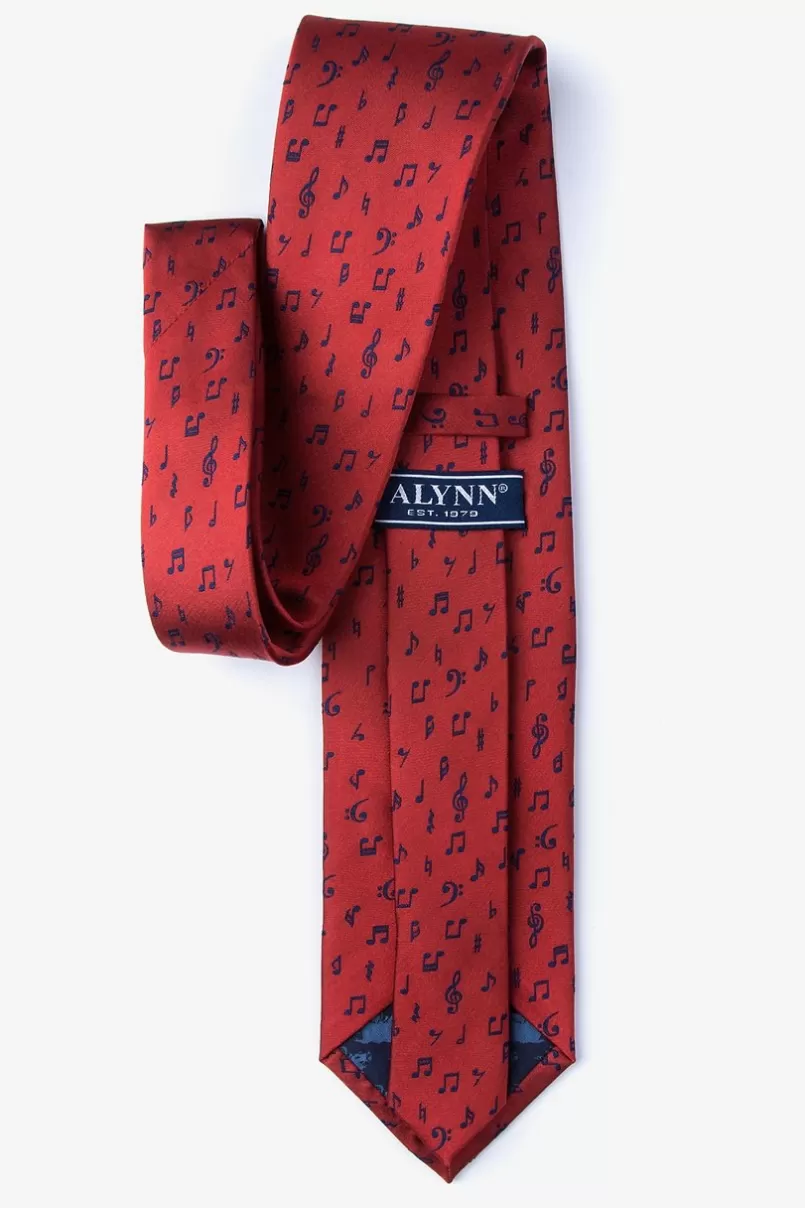 Ties Let's compare Notes Tie Red Store