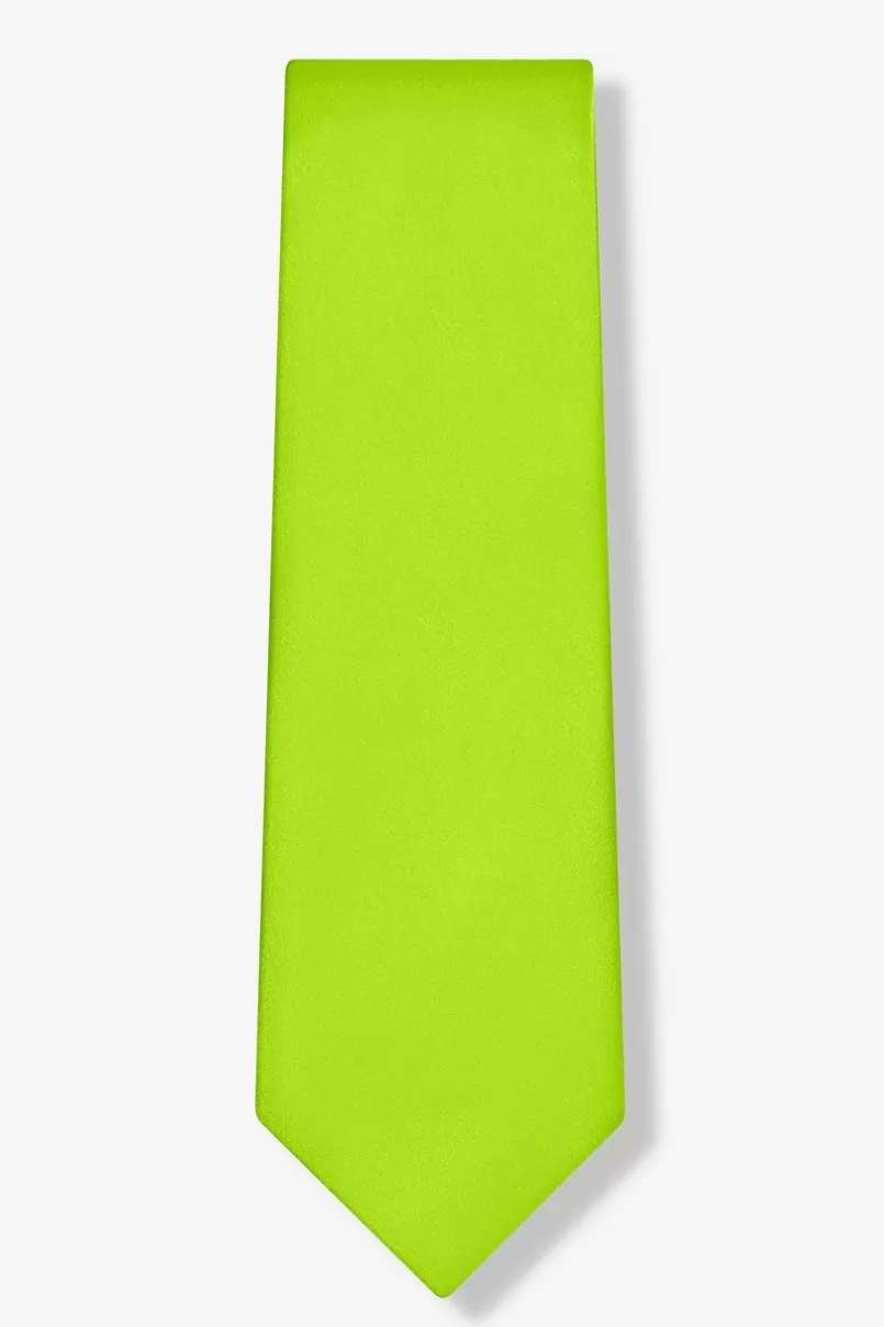 Ties Lime Green Extra Long Tie LimeGreen Shop