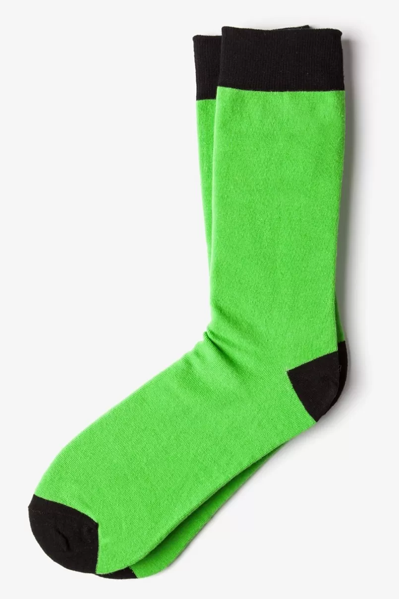 Ties Lime Green Irvine Sock LimeGreen Outlet
