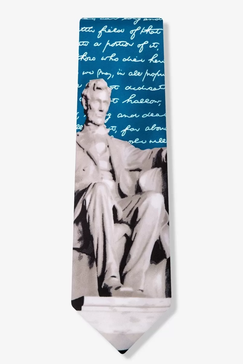 Ties Lincoln Blue Tie Sale