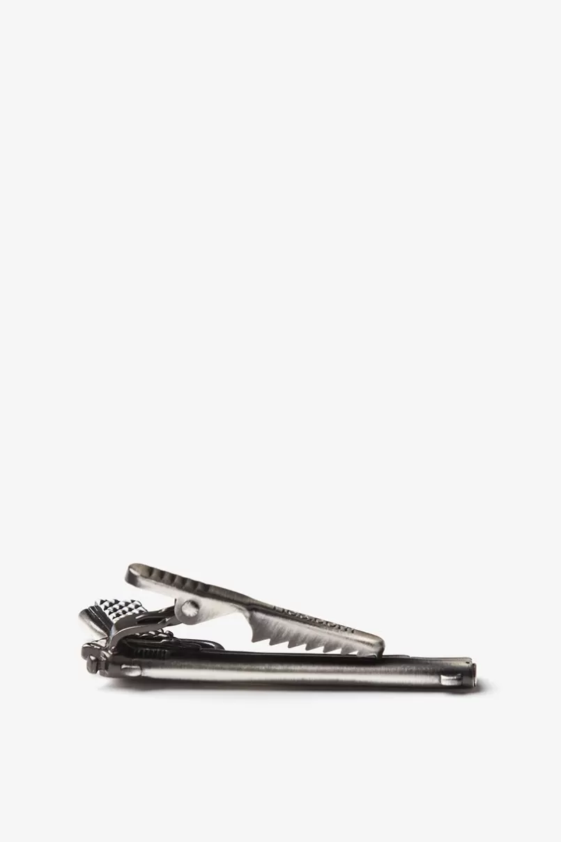 Ties Long Barrel Handgun Silver Tie Bar Sale