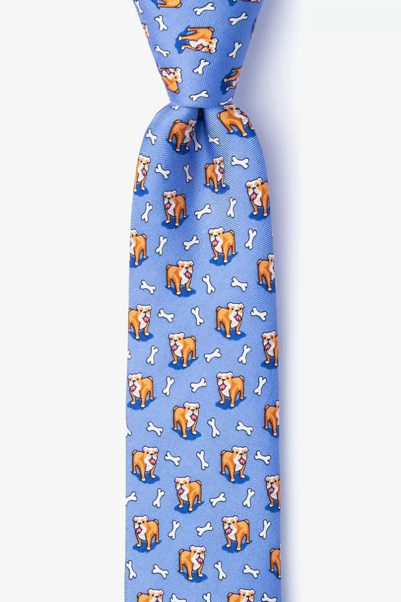 Ties Looking Fetch-ing Blue Skinny Tie Outlet