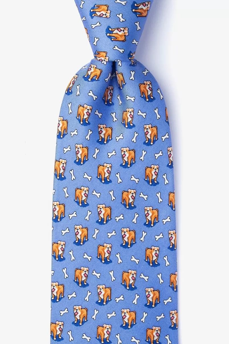 Ties Looking Fetch-ing Tie Blue Flash Sale