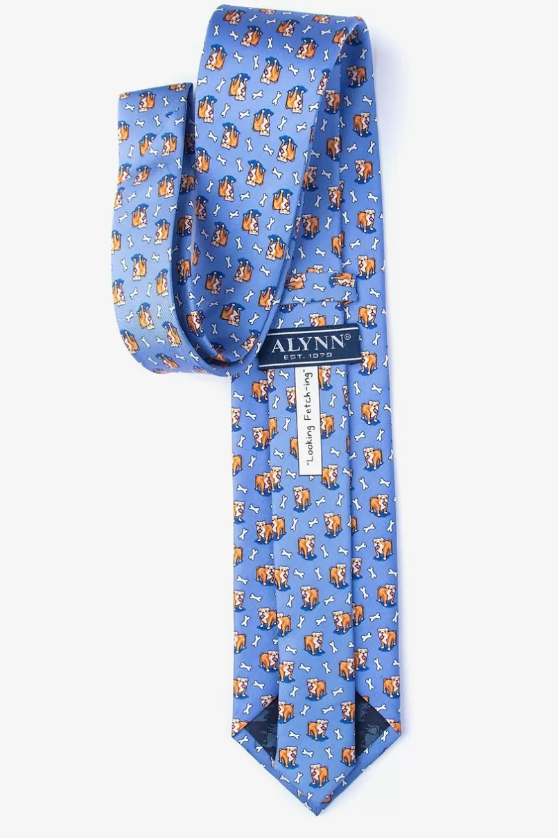 Ties Looking Fetch-ing Tie Blue Flash Sale
