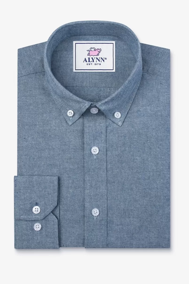 Ties Lucas Business Casual Shirt Blue Hot