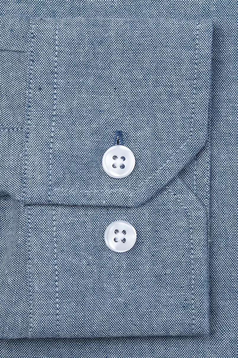 Ties Lucas Business Casual Shirt Blue Sale