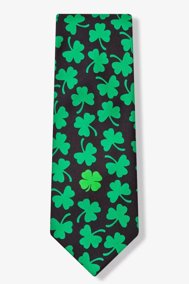 Ties Lucky Find Black Tie Hot