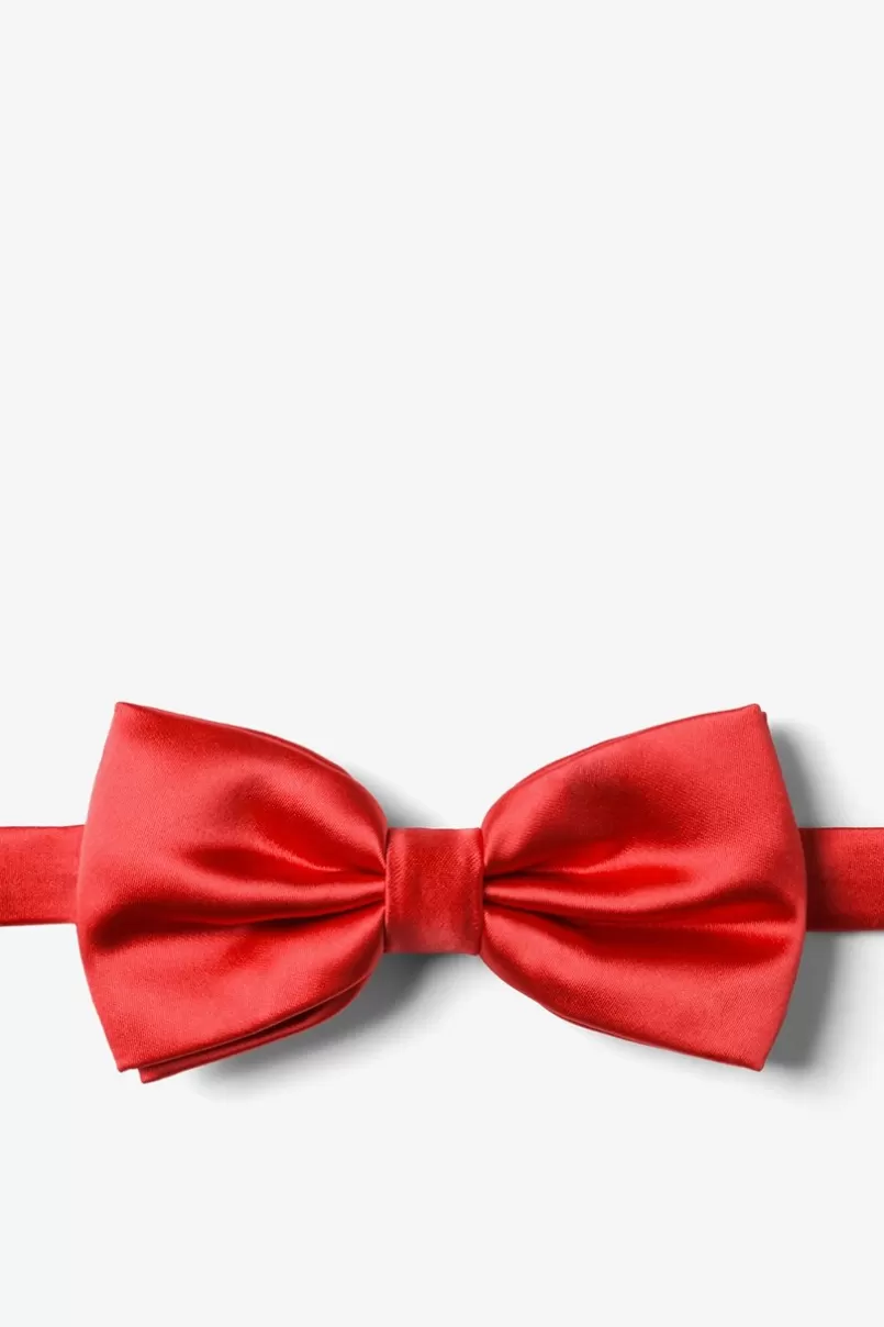 Ties Lust Red Pre-Tied Bow Tie LustRed Cheap