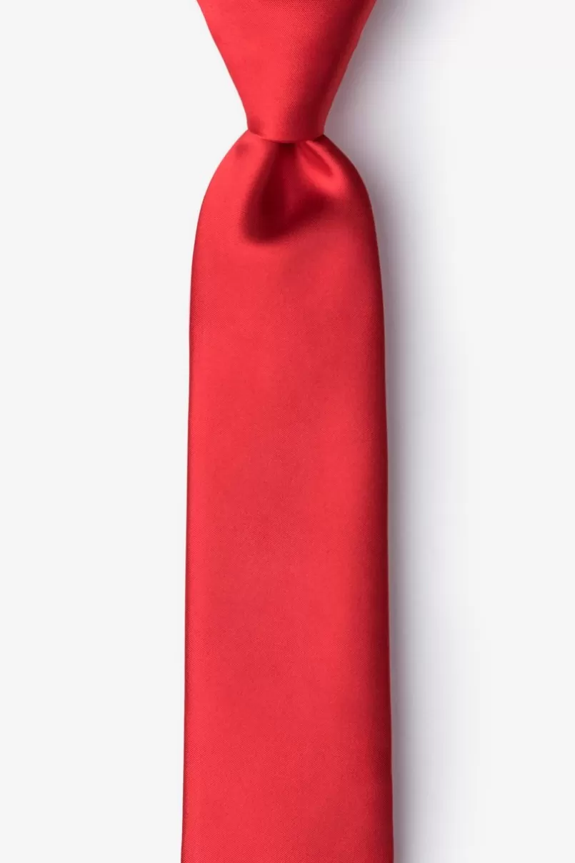 Ties Lust Red Skinny Tie LustRed New