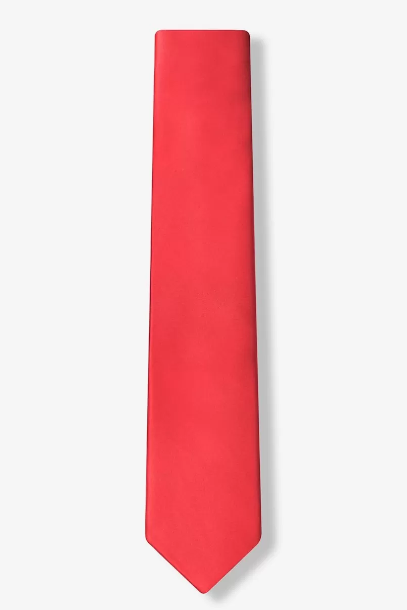 Ties Lust Red Skinny Tie LustRed New