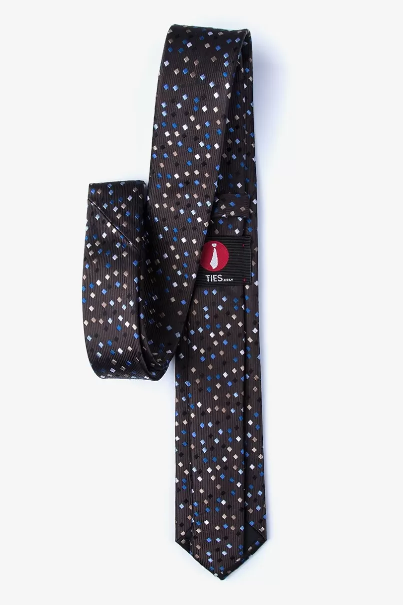 Ties Manzanita Brown Skinny Tie Best