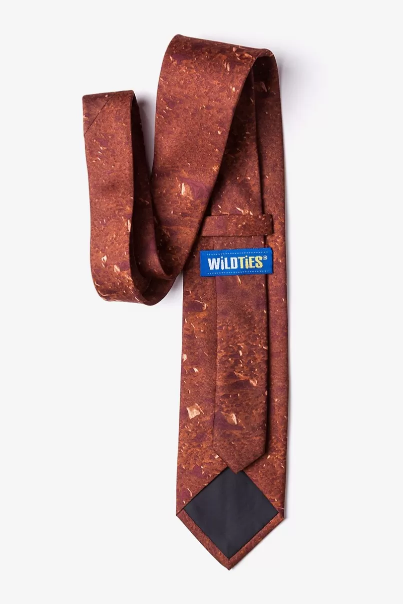 Ties Mars Surface Red Tie Shop