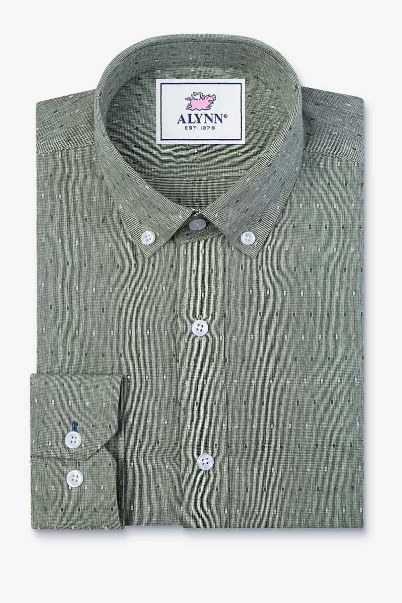 Ties Mason Business Casual Shirt Green Store
