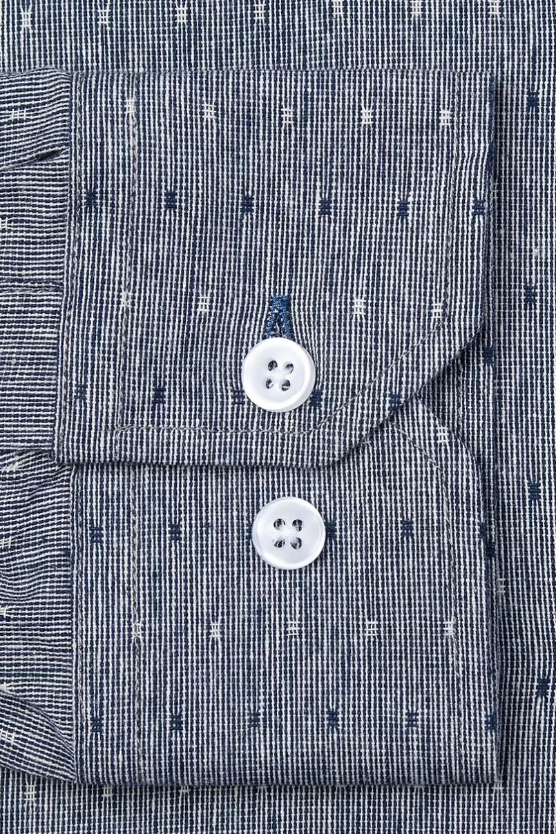 Ties Mason Navy Blue Business Casual Shirt NavyBlue Hot