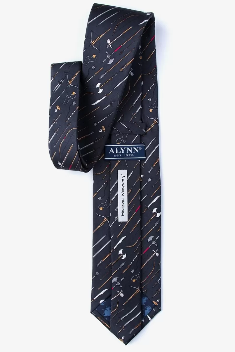Ties Medieval Weaponry Black Tie Cheap