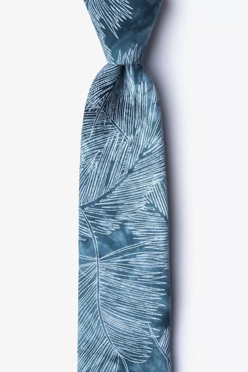 Ties Medina Blue Skinny Tie Outlet